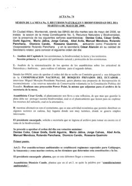 ACTAS MESA 5 RECURSOS NATURALES Y BIODIVERSIDAD