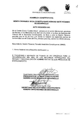 ACTAS MESA 7 DE RÉGIMEN DE DESARROLLO