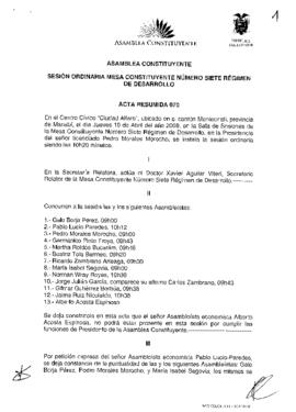 ACTAS MESA 7 DE RÉGIMEN DE DESARROLLO